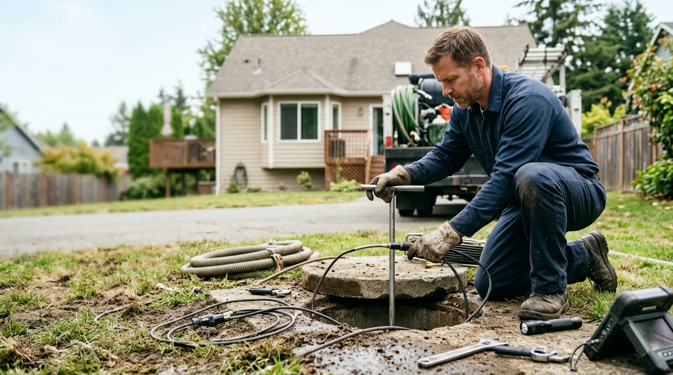 Septic Tank Pumping in Mountlake Terrace, WA